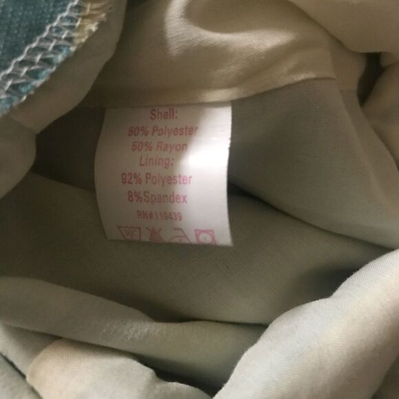 Julie Brown NYC Logan Stripe Halter Jumpsuit Roxy Wide Leg Sz 2 Blue White - Picture 5 of 5